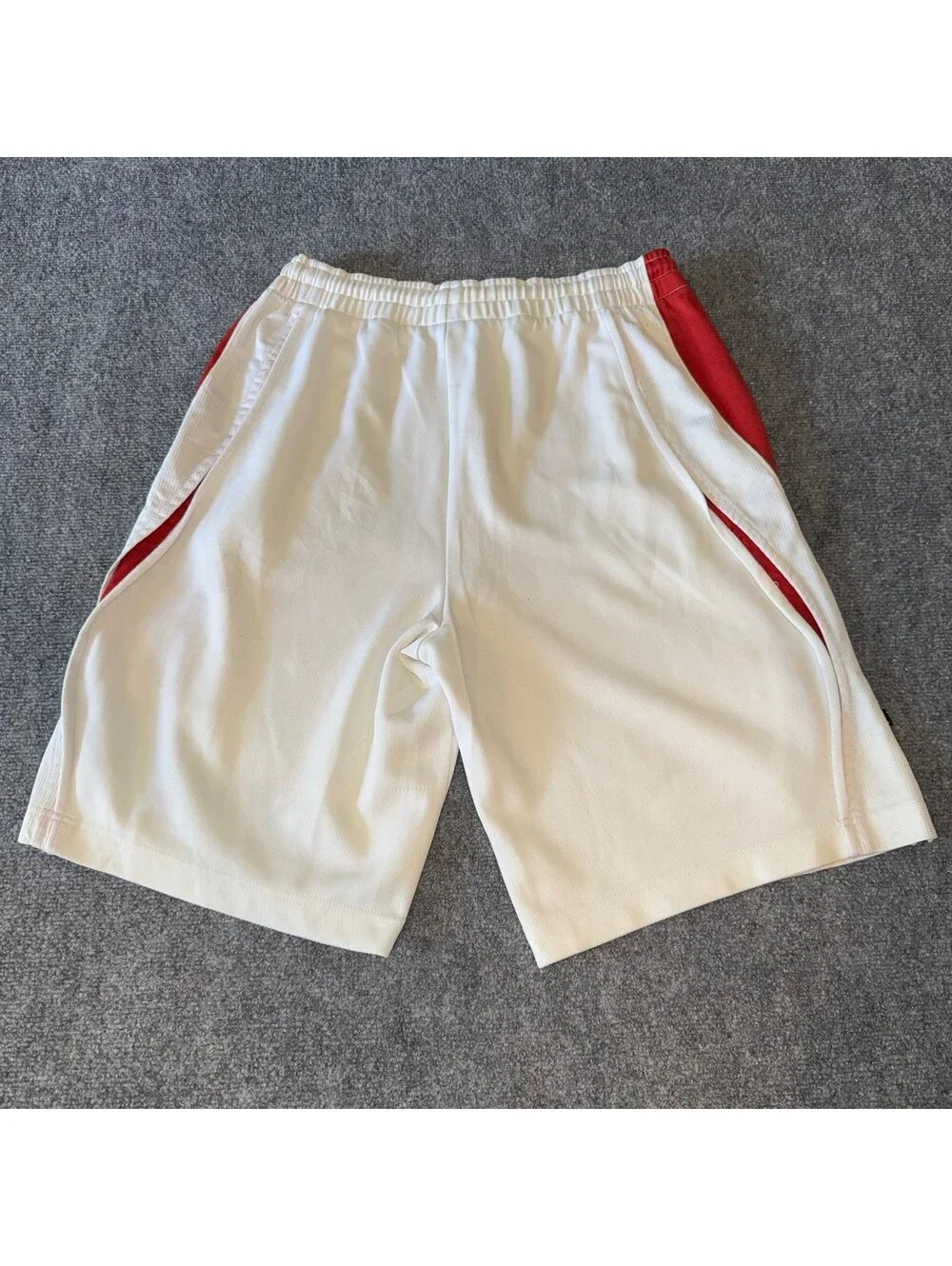 Nike Air Jordan Red Accent Grail Baggy Hoop Shorts Mens SM Vtg y2k 90s Rare